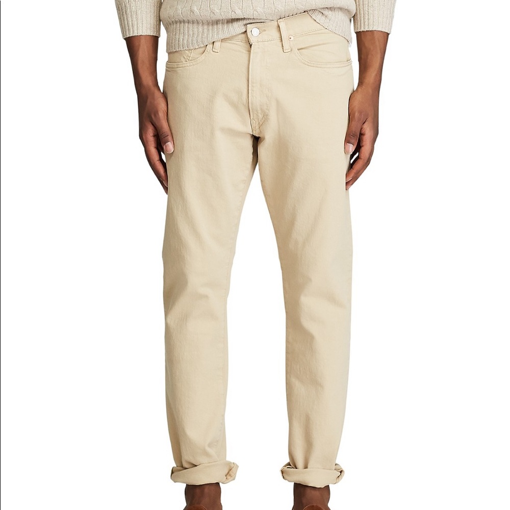 Polo Men's Hampton Relaxed Straight Jeans